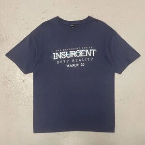 Vintage 2015 The Divergent Series: Insurgent Rare Movie Promo T Shirt Large